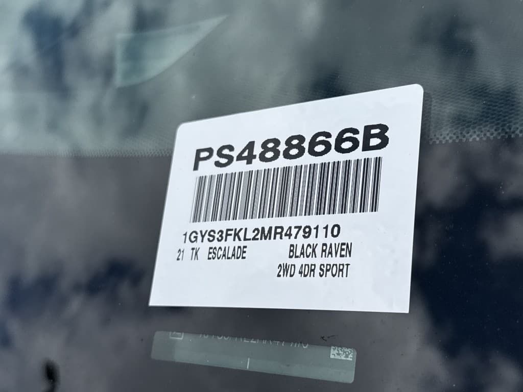 2021 Cadillac Escalade Sport — photo 32 of 32